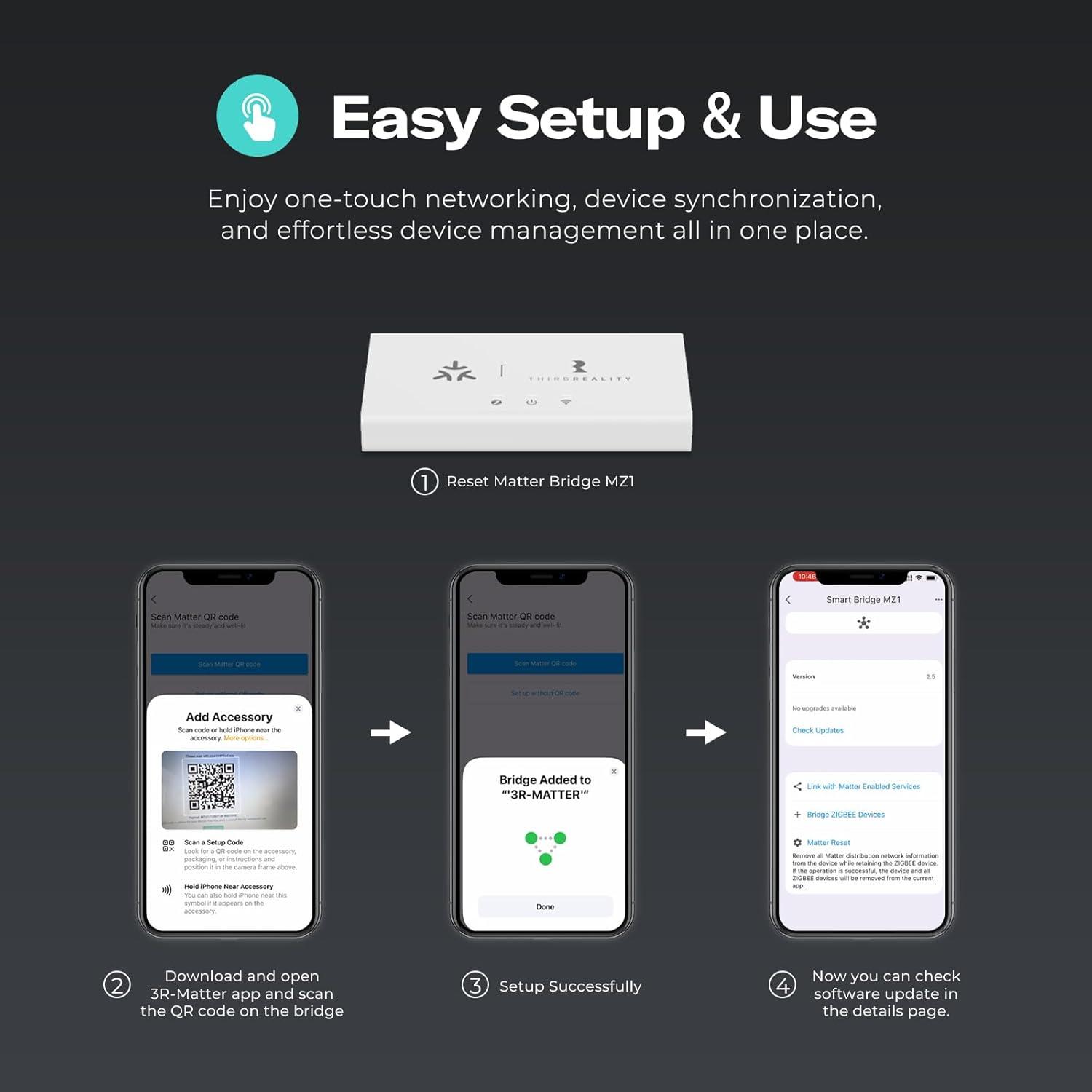 Botón Inteligente ZigBee THIRDREALITY MZ1 con Control Remoto