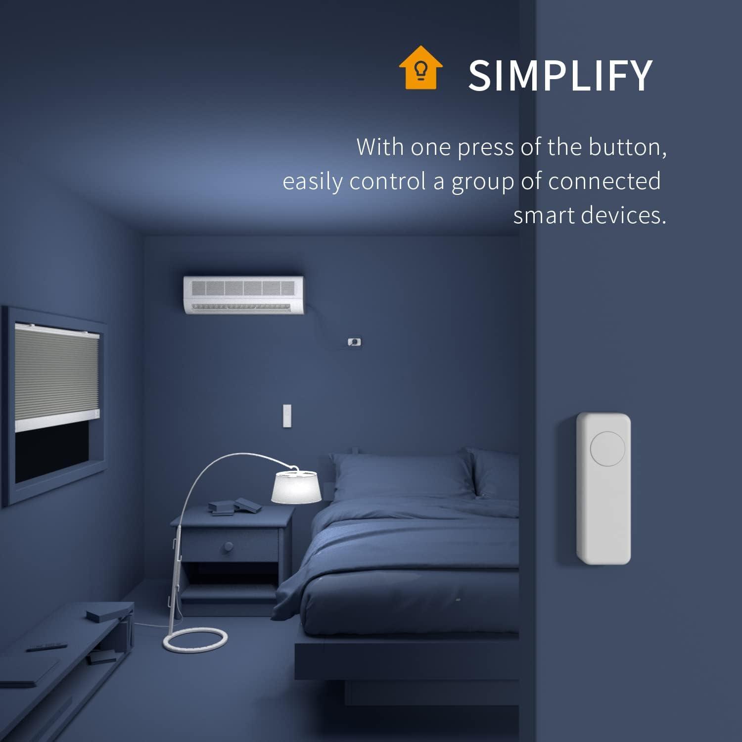 Botón Inteligente ZigBee THIRDREALITY MZ1 con Control Remoto