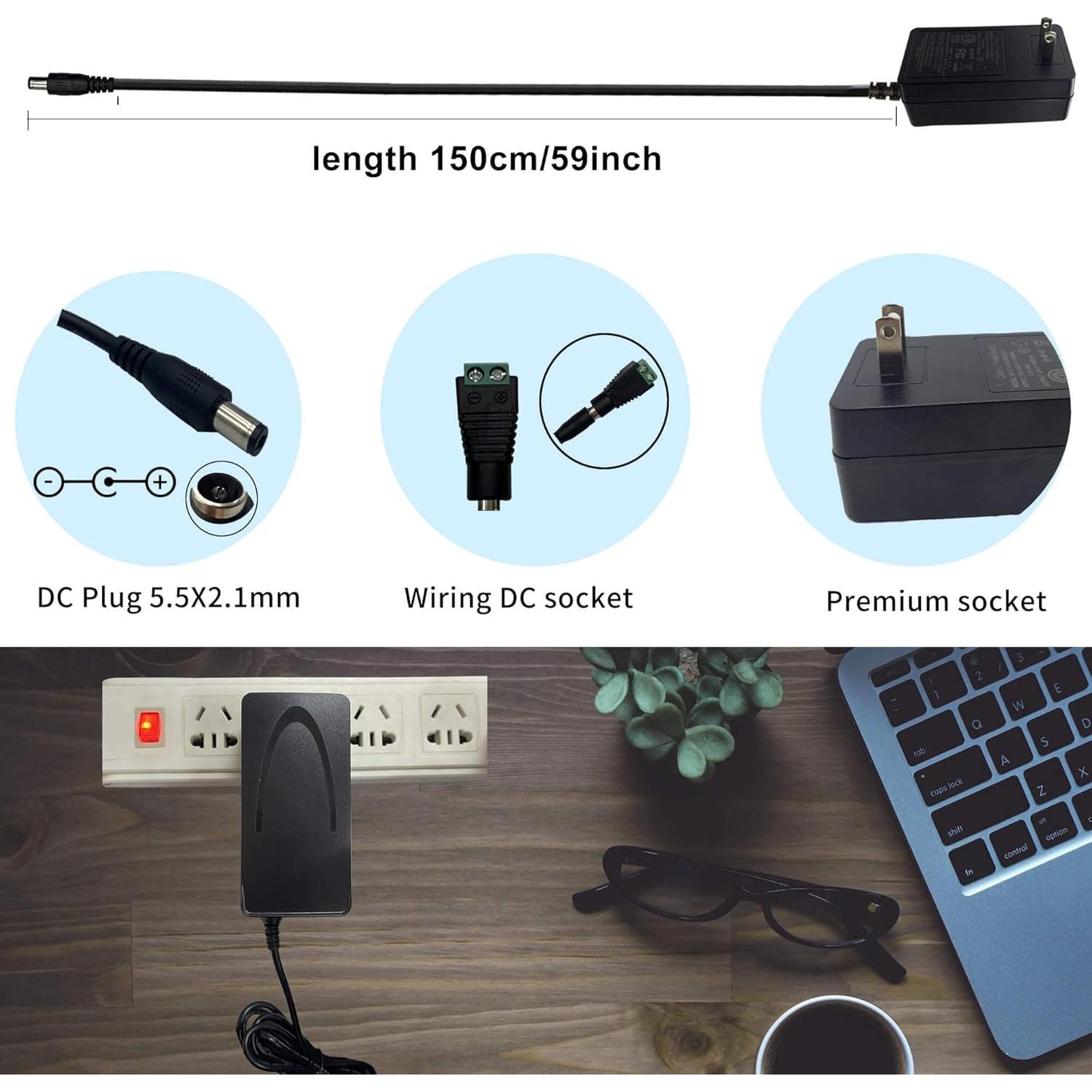 Controlador LED Zigbee 3.0 GIDEALED con fuente 24V 3A