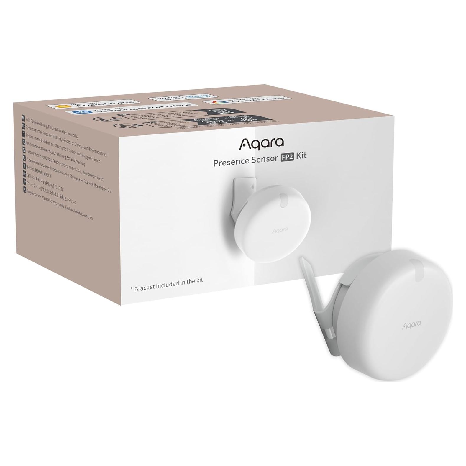 Sensor de Presencia Aqara FP2 Cableado con Detección de Caídas