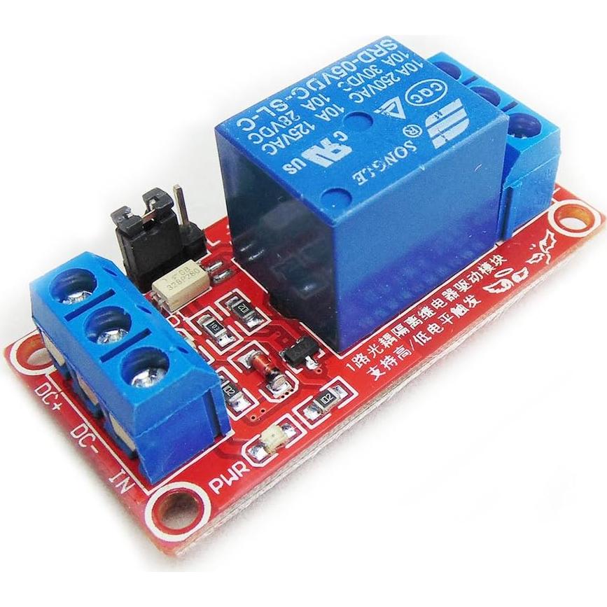 Módulo de Relé de 5V HiLetgo 2 Piezas con Aislamiento Óptico