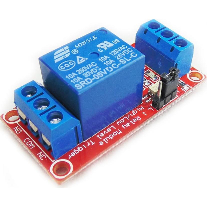 Módulo de Relé de 5V HiLetgo 2 Piezas con Aislamiento Óptico