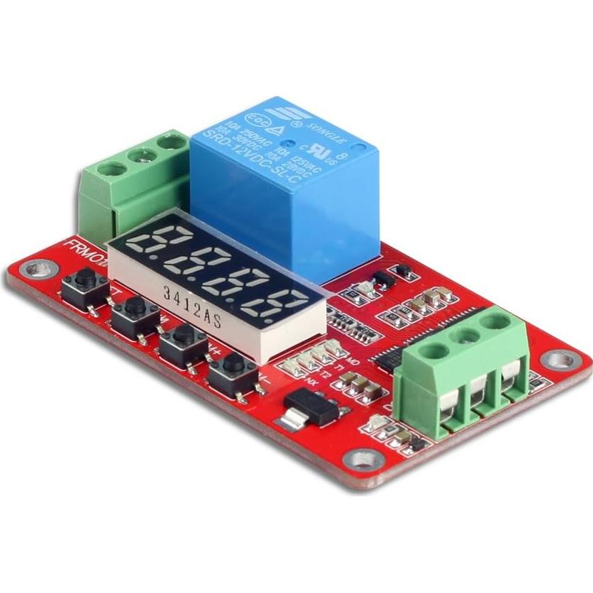 Módulo de Relé de Tiempo de Retraso UCTRONICS 12V Programable