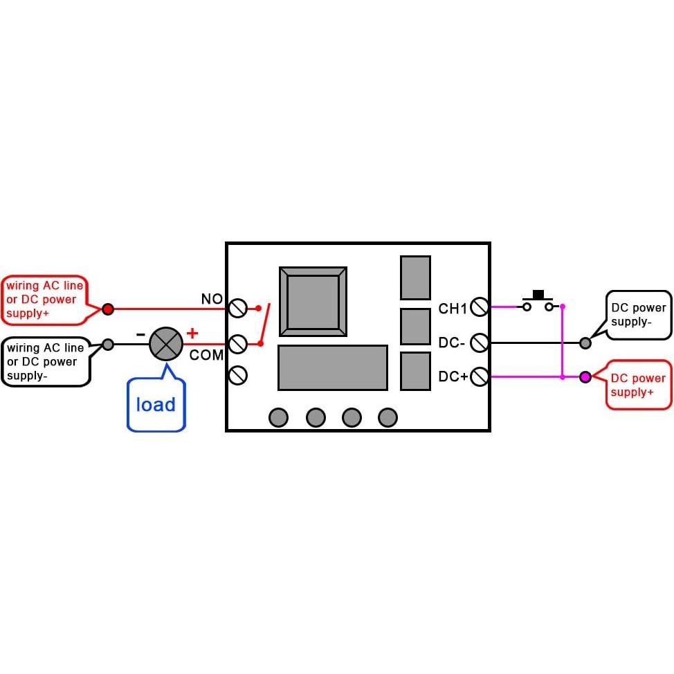 Módulo de Relé de Tiempo de Retraso UCTRONICS 12V Programable