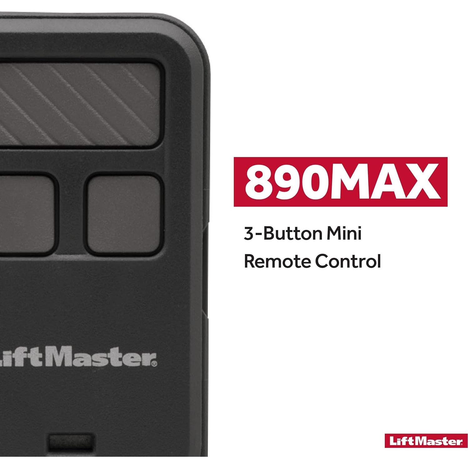 Control Remoto Mini LiftMaster 890MAX para Puertas de Garaje