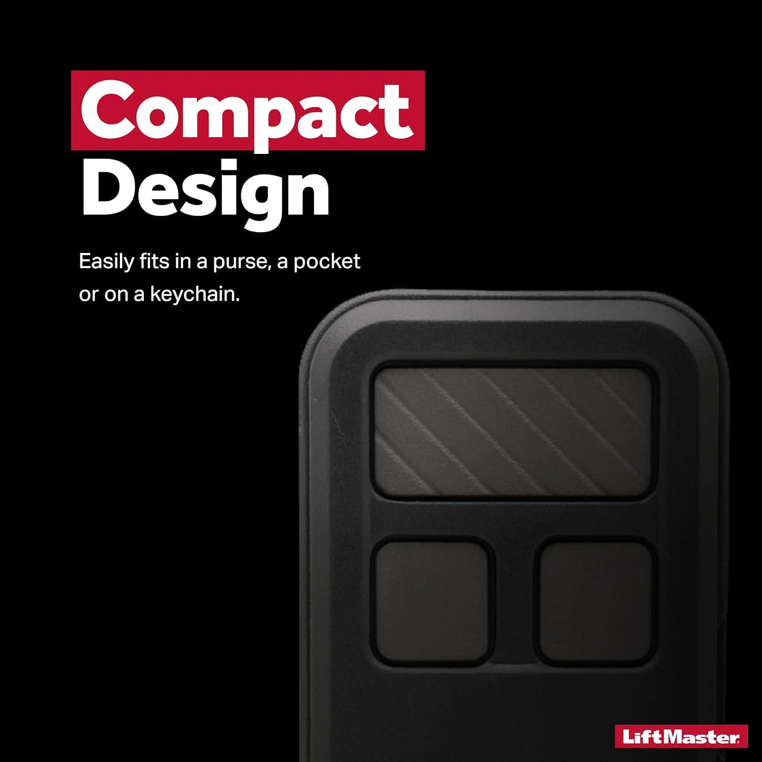 Control Remoto Mini LiftMaster 890MAX para Puertas de Garaje