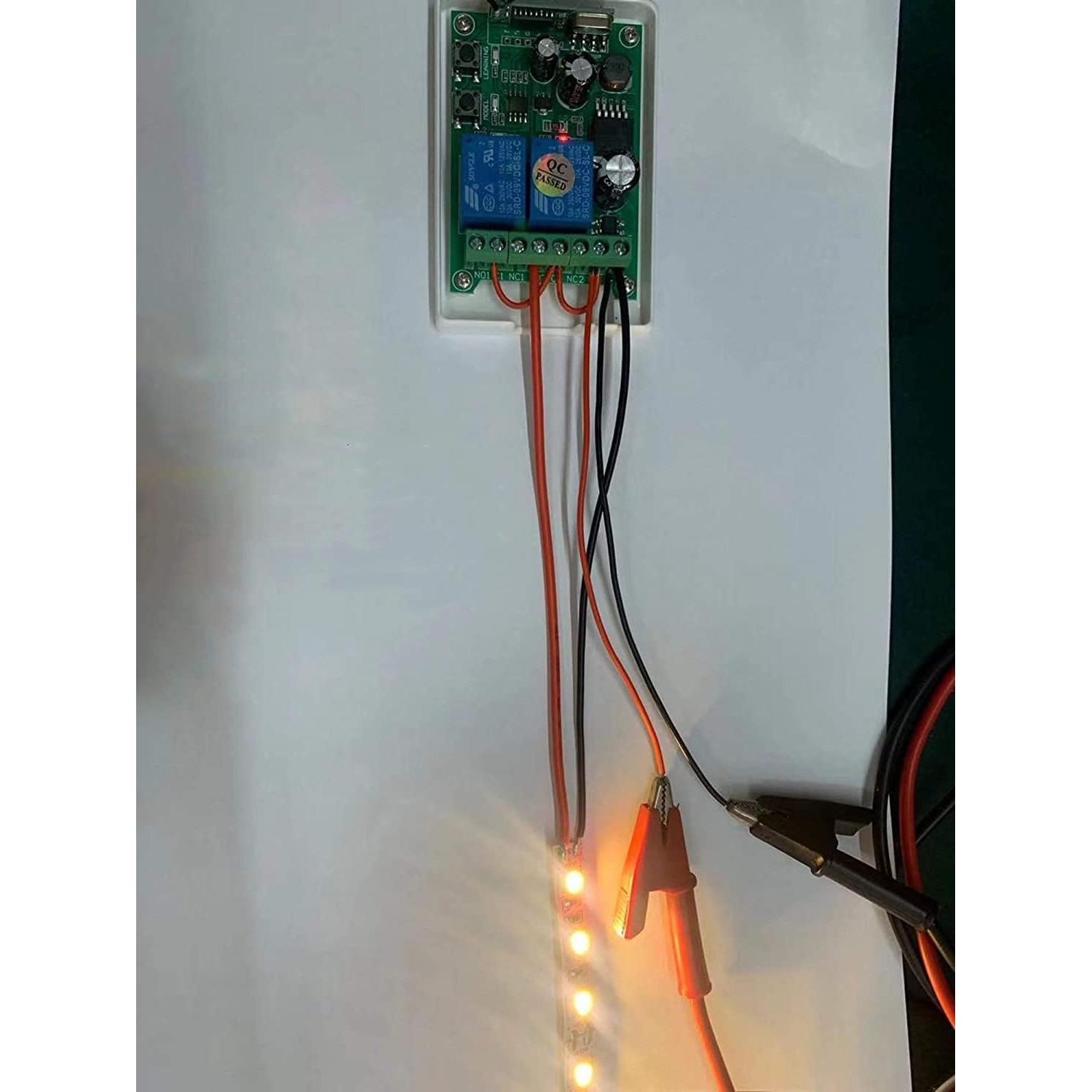 Interruptor Remoto Inalámbrico Kaleinavi 2 Canales 12-48V