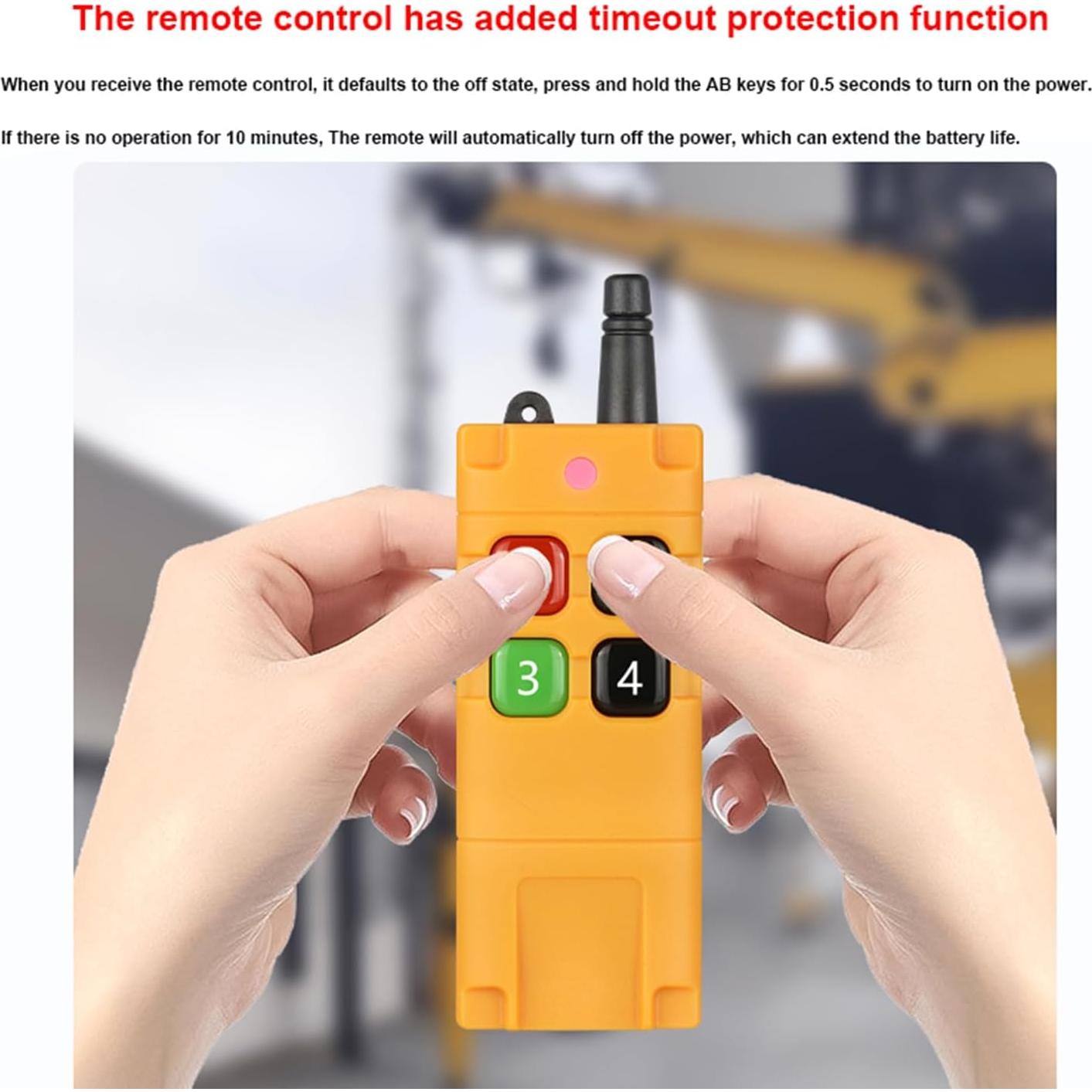 Interruptor Remoto Inalámbrico Kaleinavi 2 Canales 12-48V