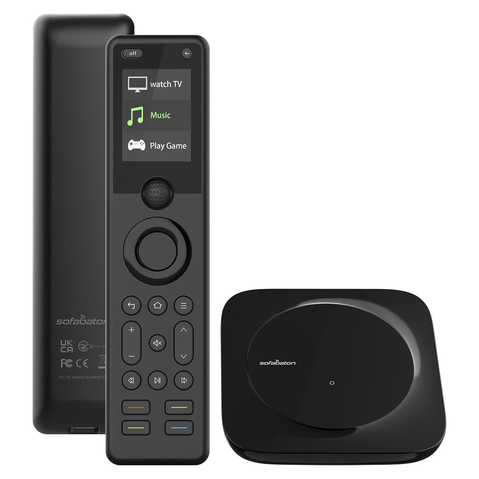 Control Remoto Universal SofaBaton X1S con Hub - Compatible 500,000 Dispositivos