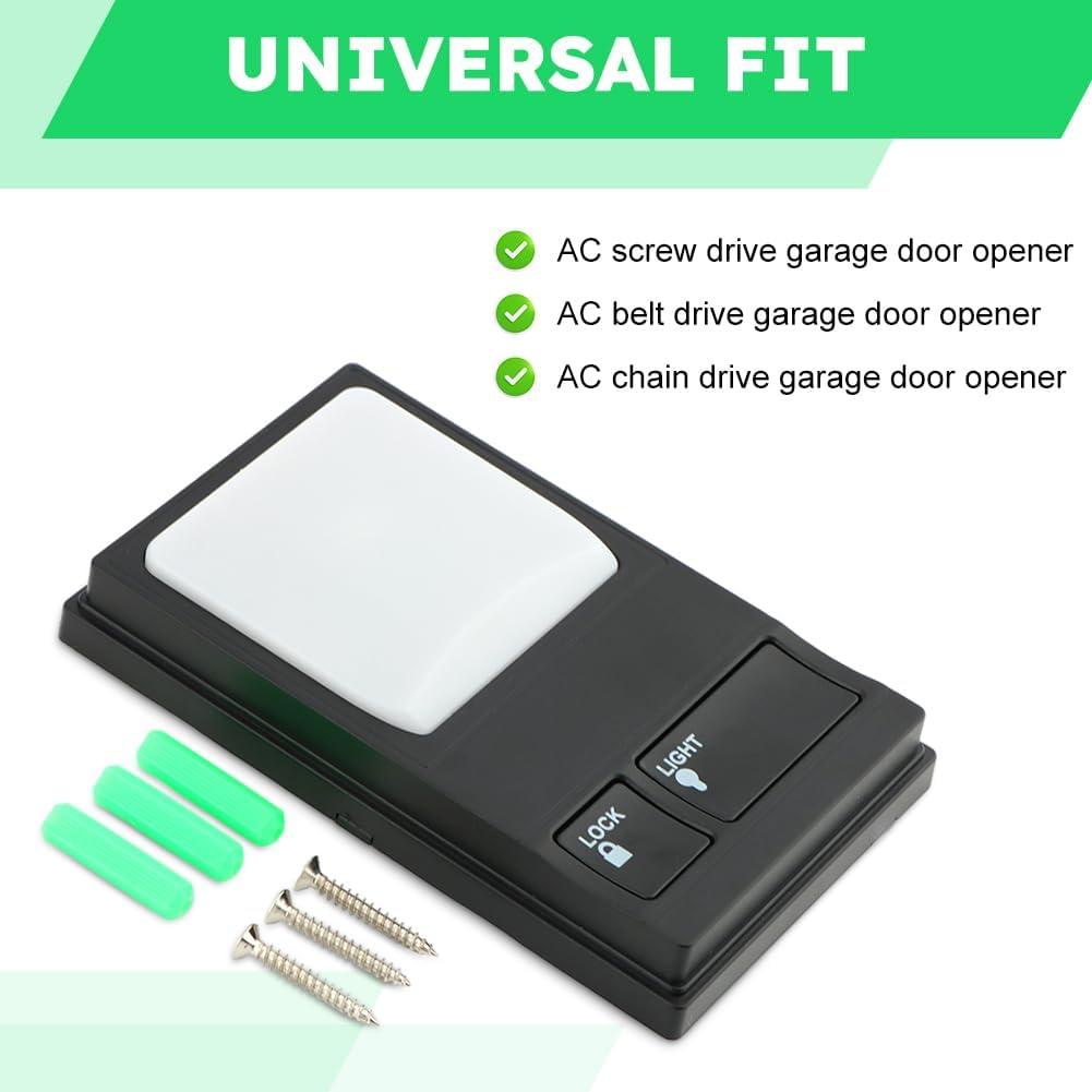 Panel de Control Abridor de Puerta de Garaje LOQJSS 12.45x7.87cm