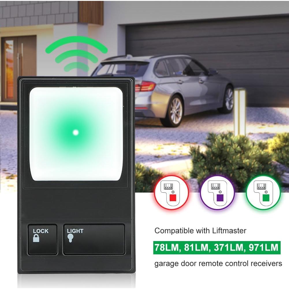 Panel de Control Abridor de Puerta de Garaje LOQJSS 12.45x7.87cm