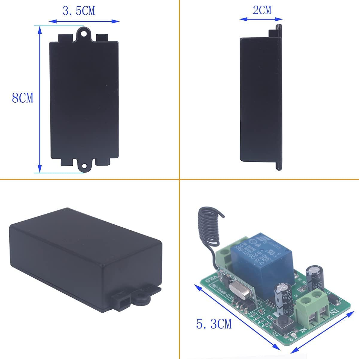 Interruptor Inalámbrico DC 12V 10A Mangood Control Remoto