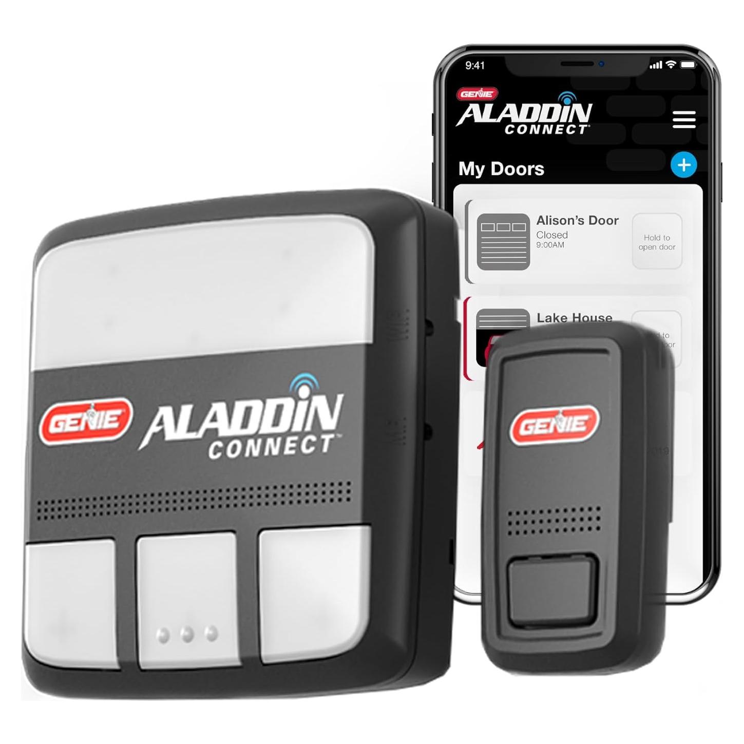 Controlador de Puerta de Garaje Genie Aladdin Connect WiFi