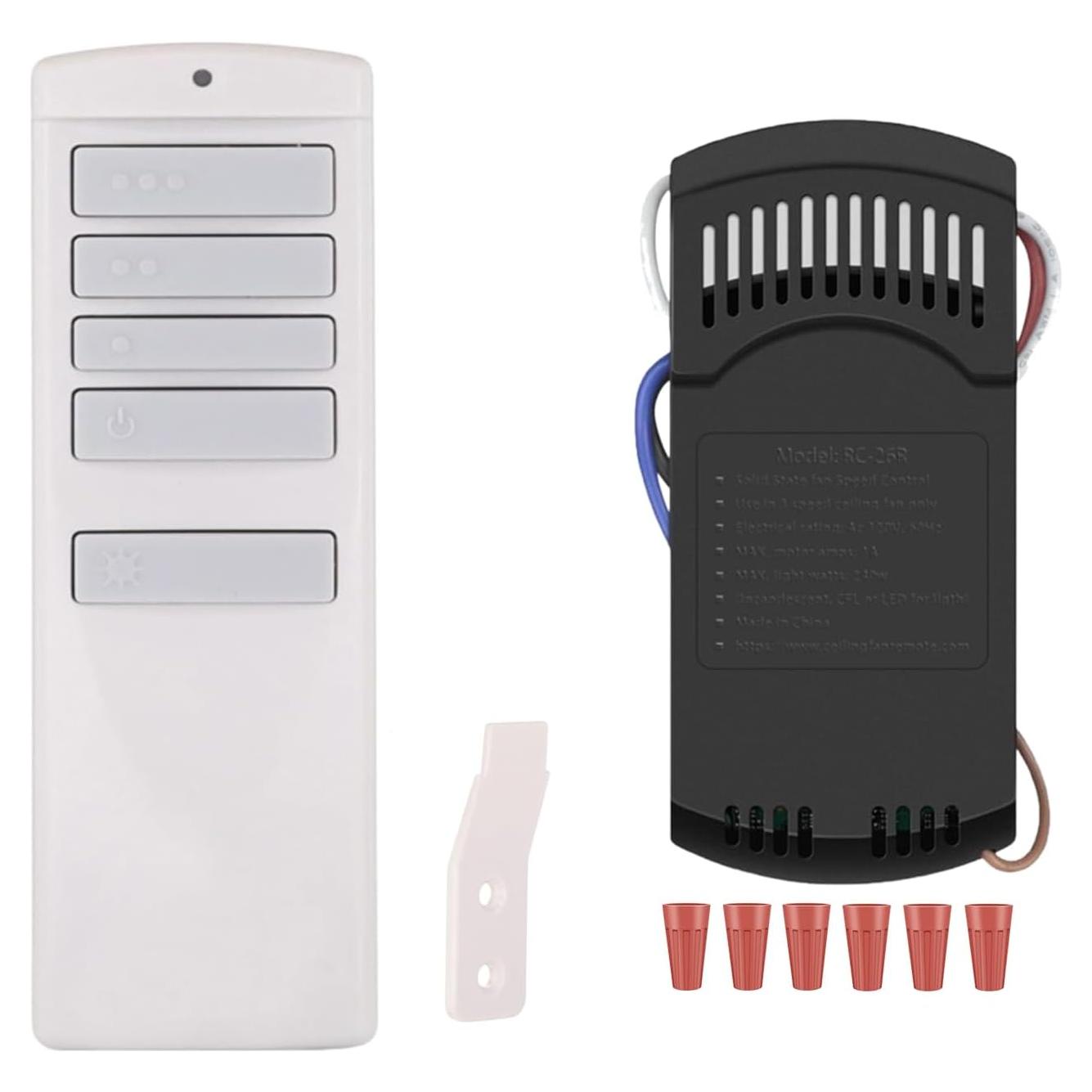 Control Remoto Universal para Ventilador de Techo UBORSY 3 Velocidades