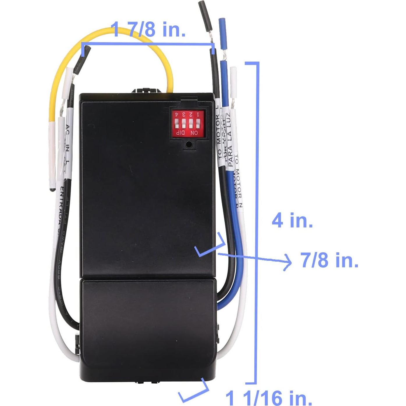 Kit Control Remoto Ventilador Techo Anderic 63T-AC83T