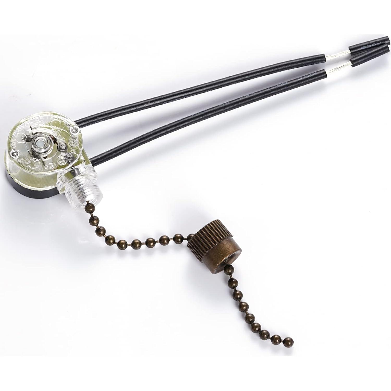 Paquete de 3 Interruptores de Cadena Zing Ear ZE-109 2 Cables