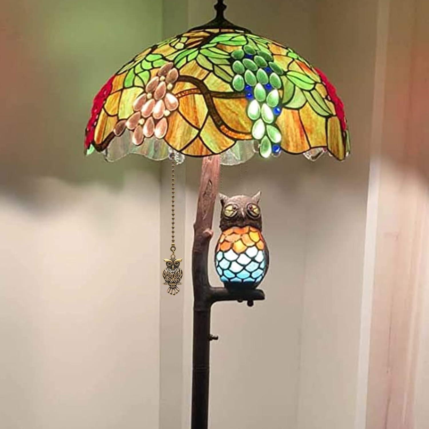 Cadenas de Tirar para Ventilador de Techo Dotlite Retro Bronce 30.48cm