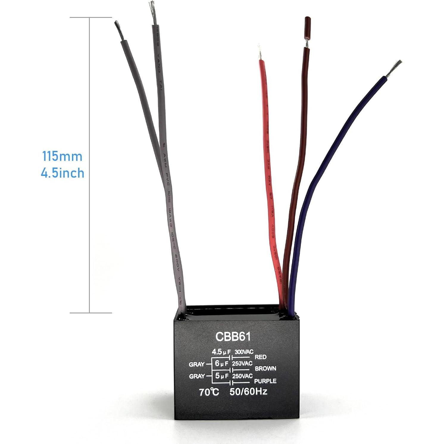 Interruptor de cadena YukiHalu para ventilador de techo 3 velocidades