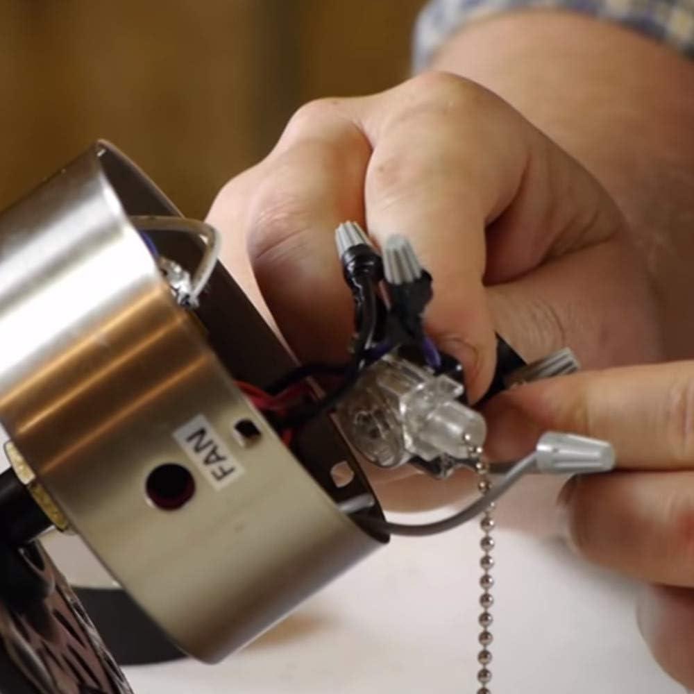 Interruptor de Ventilador de Techo Zing Ear ZE-109 Níquel - 2 Piezas