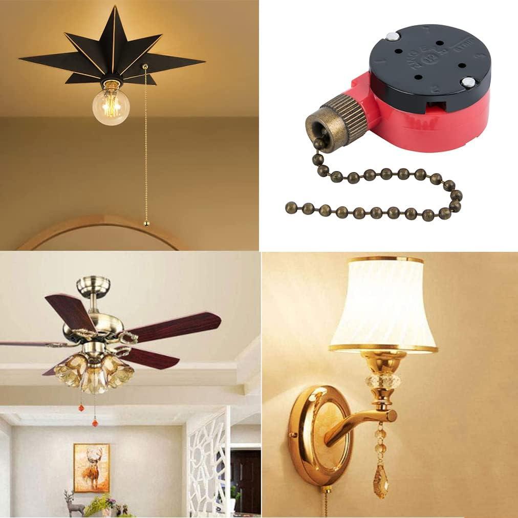 Interruptor de Cadena de Tirar Zing Ear ZE-208s 3 Velocidades