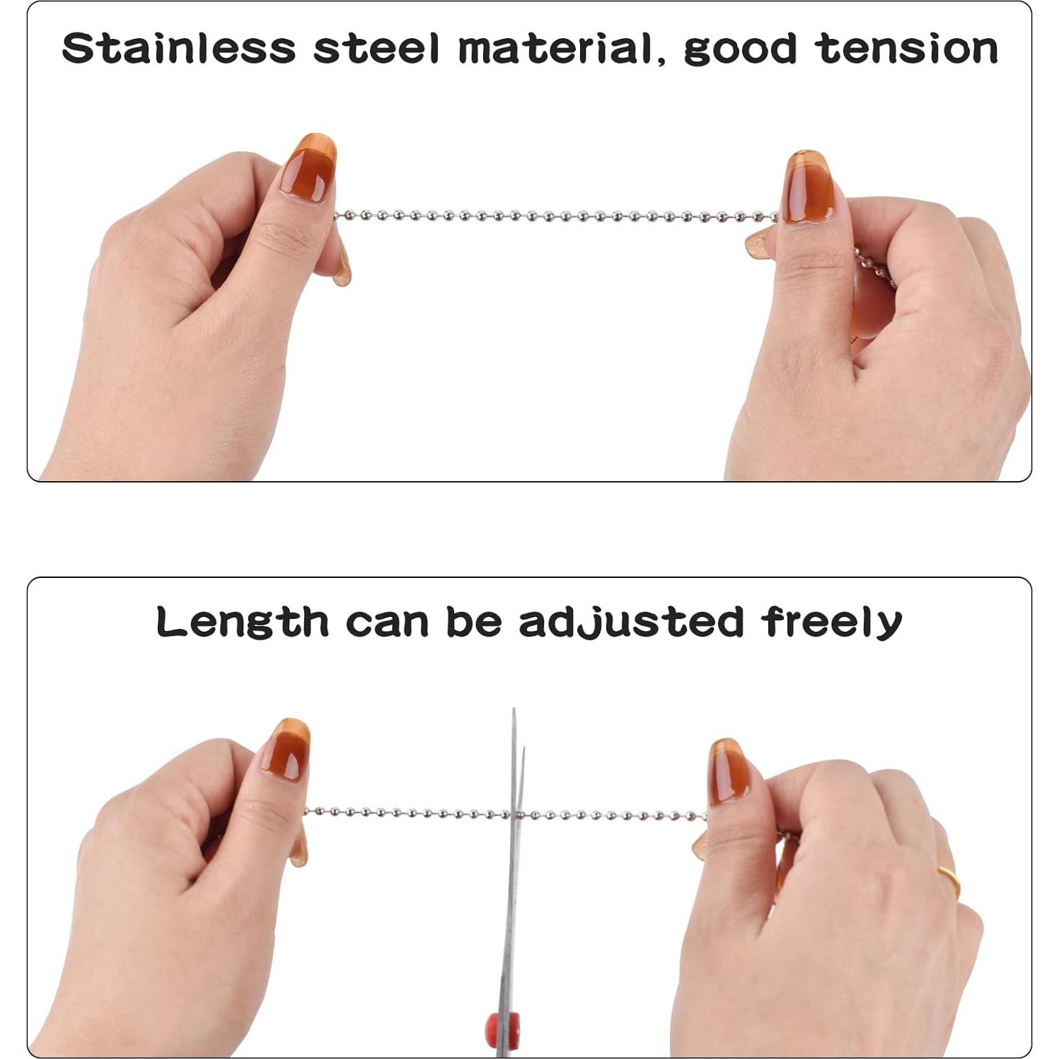 Extensor de cadena de tirón JEPELUS para ventilador de techo 35.56 cm