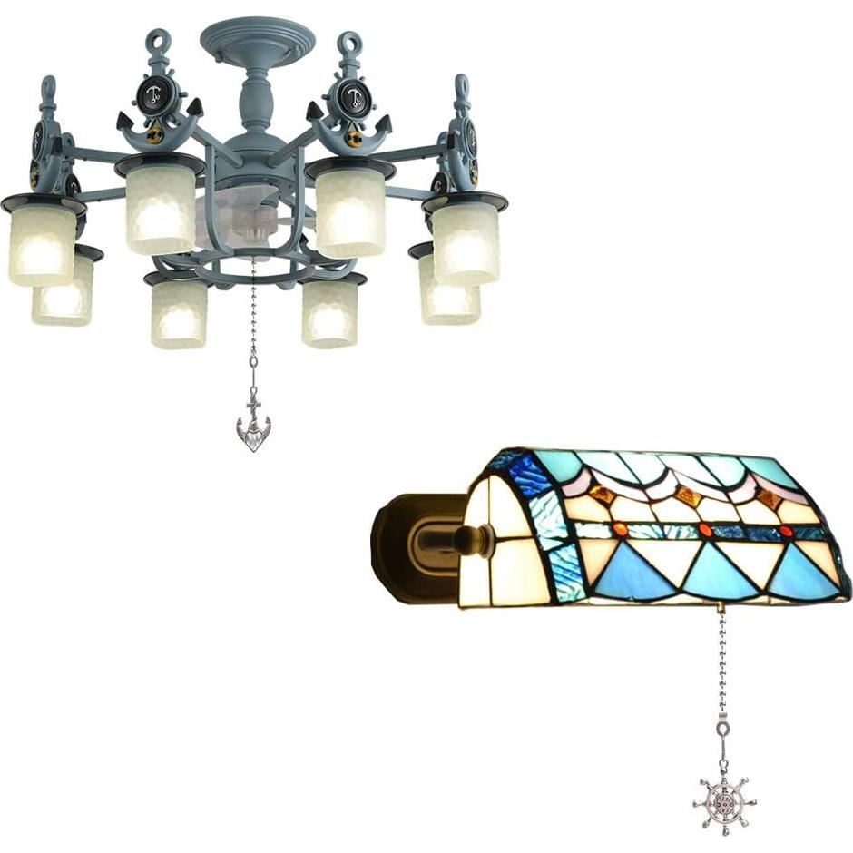 Extensor de cadena de tirón Hyamass 30 cm nikel vintage 2 piezas