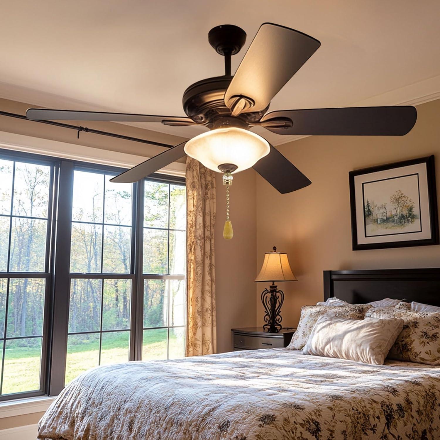 Juego de 4 Extensores de Cadena para Ventilador de Techo PESUMA