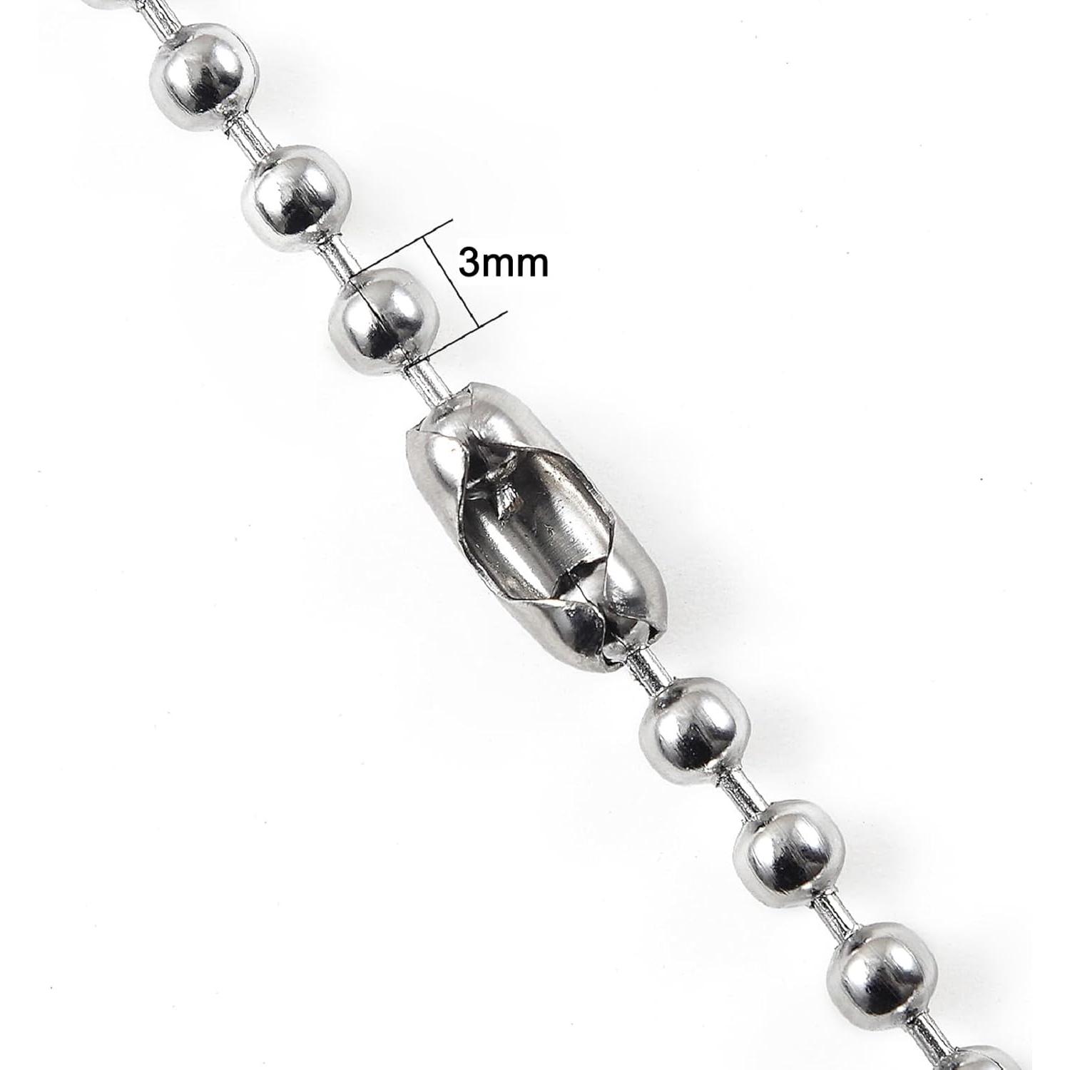 Cadena de Tirar para Ventilador de Techo GZXUNFA 304.8 cm Plata