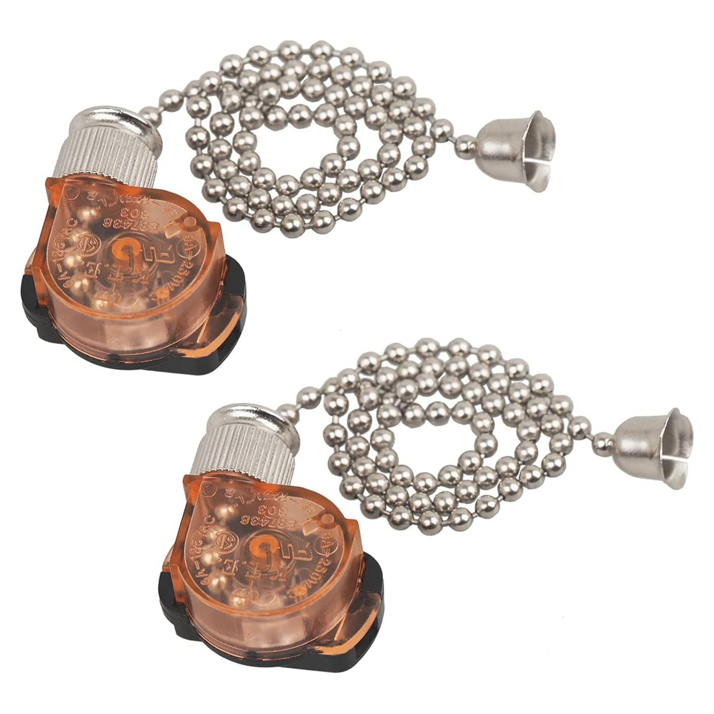 Interruptor de Luz de Ventilador de Techo E87438 2 Pcs 6A