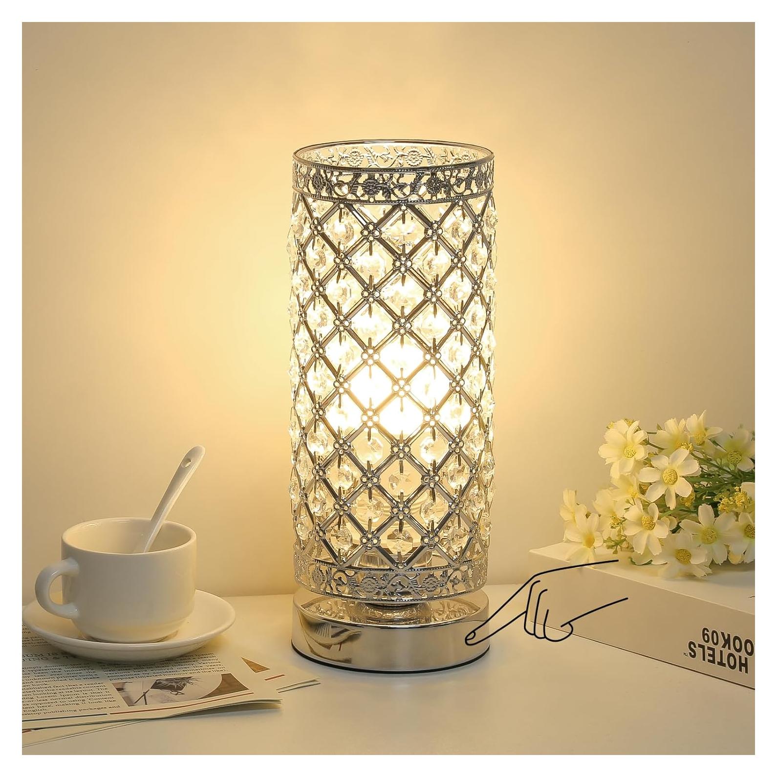 Lámpara de mesa táctil Seaside Village 4W regulable moderna