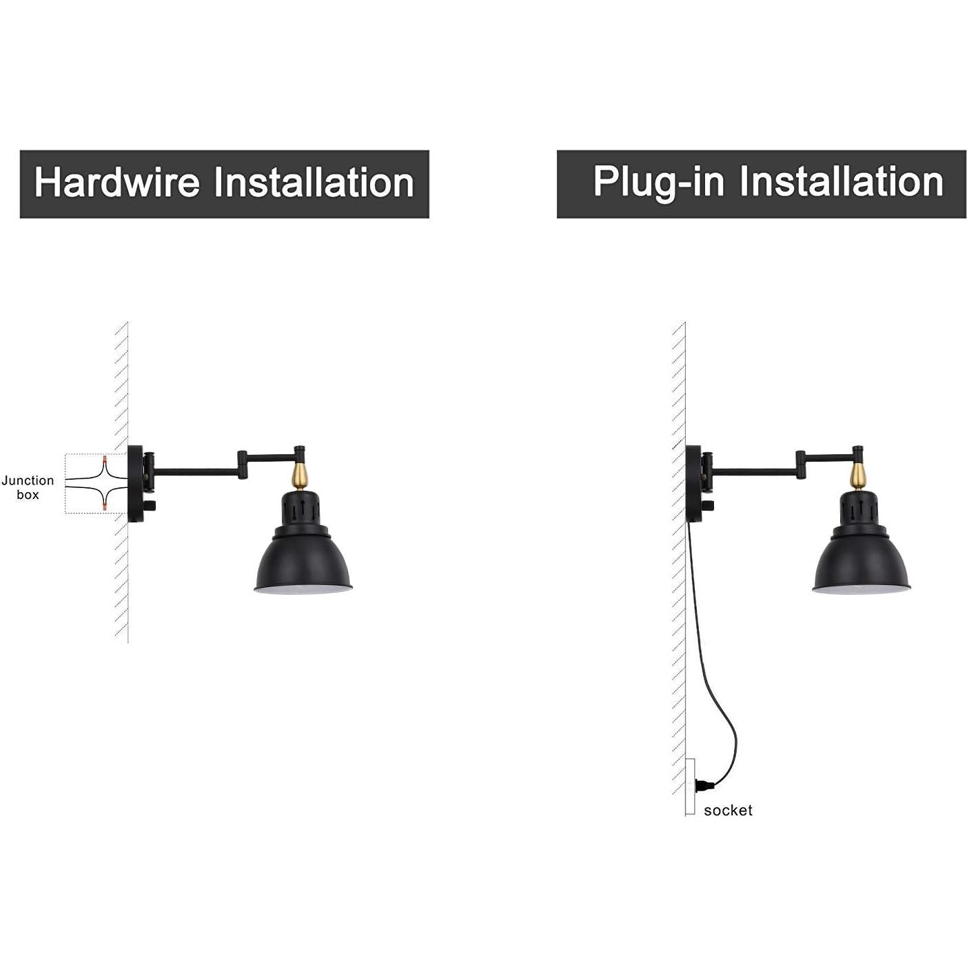 Aplique de Pared Regulable TRLIFE con Brazo Oscilante 2P