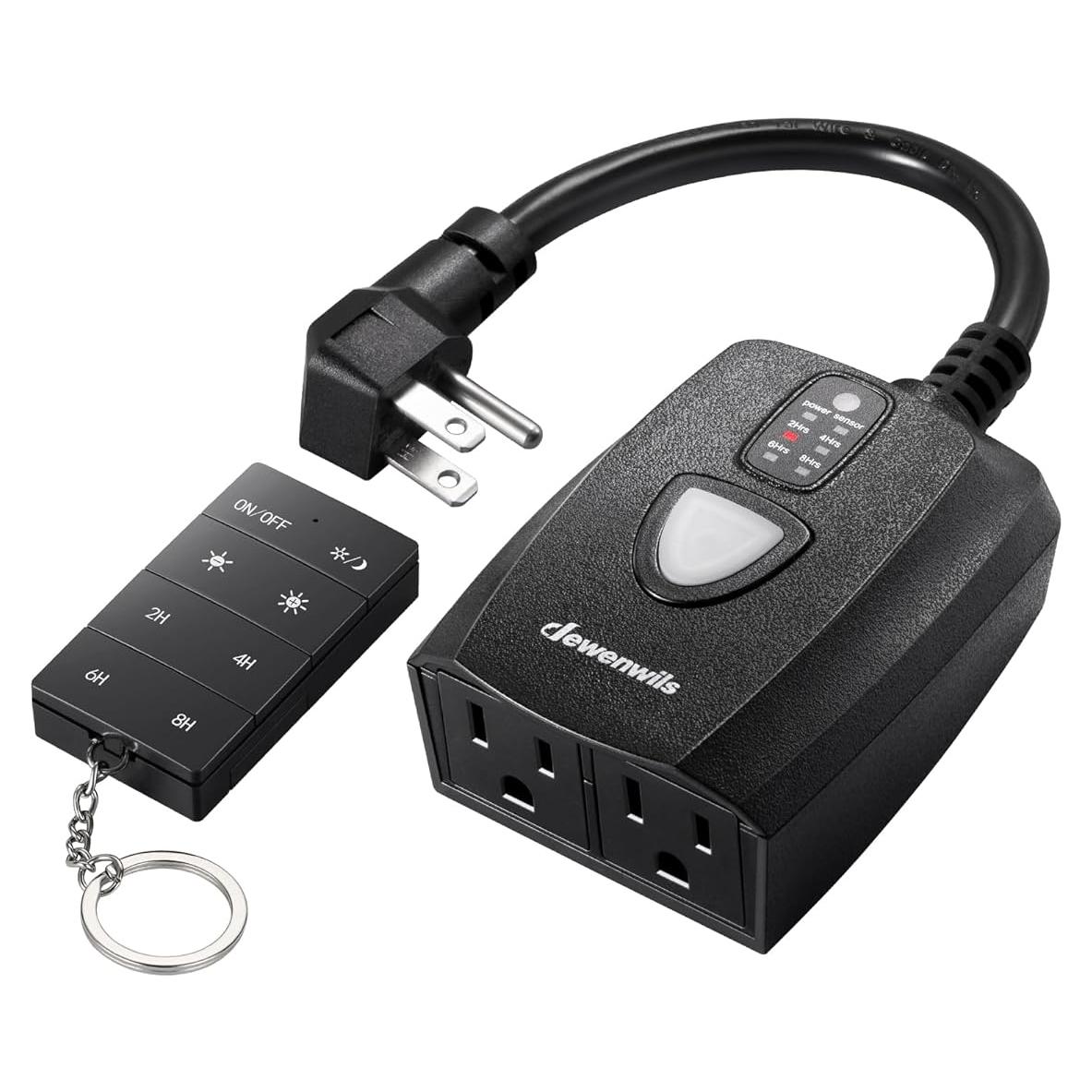 Regulador de Crepúsculo Dewenwils con Control Remoto 100FT