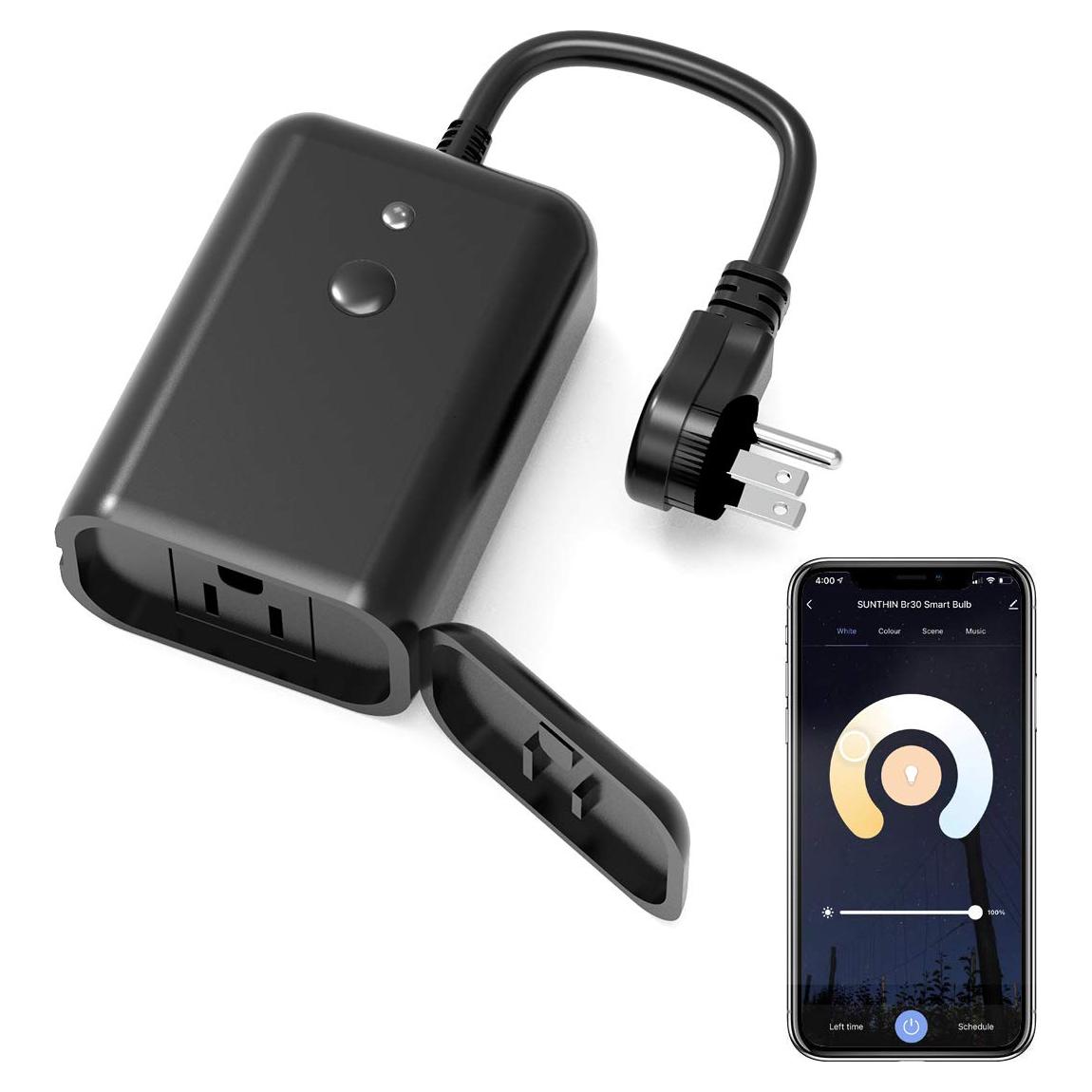 Regulador de Luz Exterior SUNTHIN WiFi 350W IP44 Control Voz