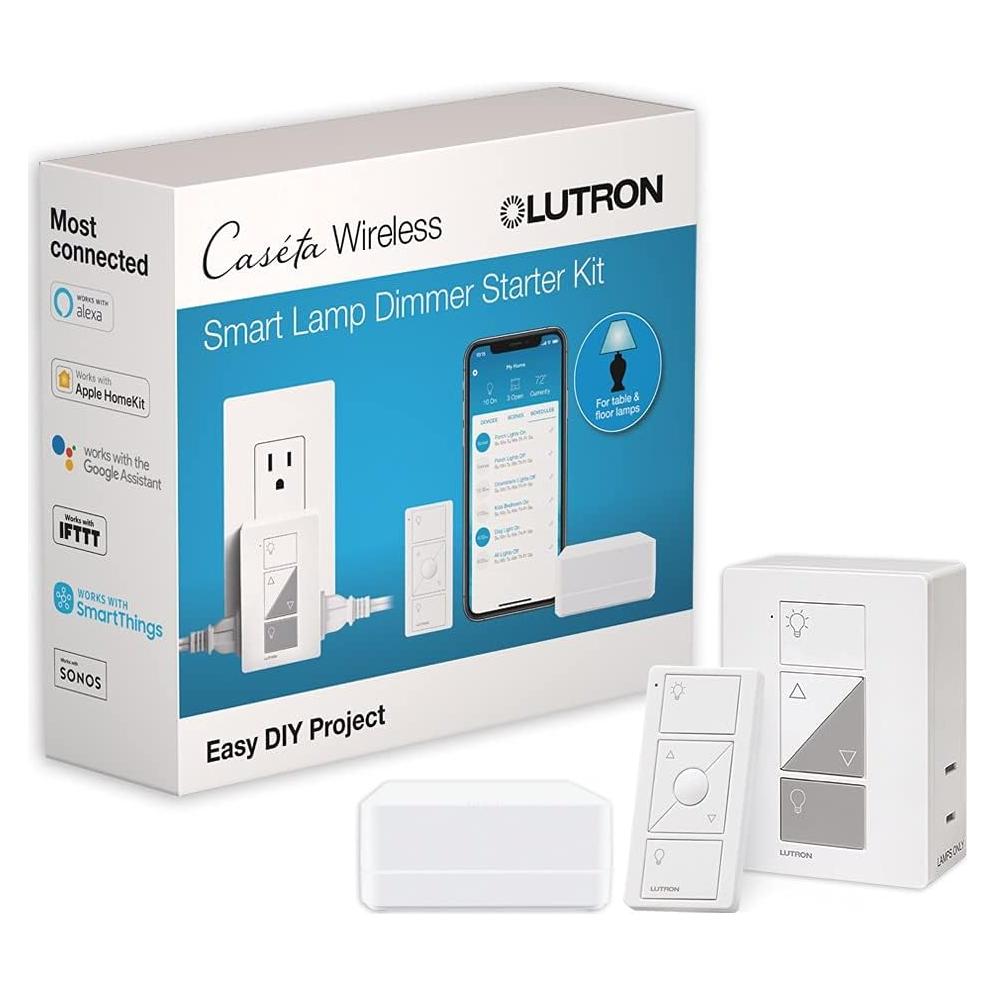 Kit de Inicio Lutron Caseta para Lámparas Inteligentes - Blanco