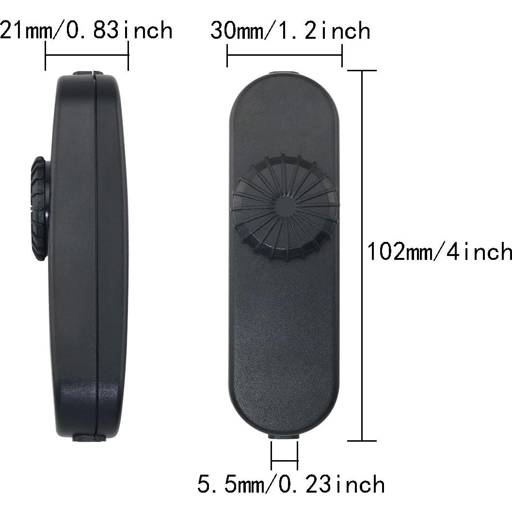 Interruptor de lámpara ITROLLE con atenuador rotativo 2 unidades