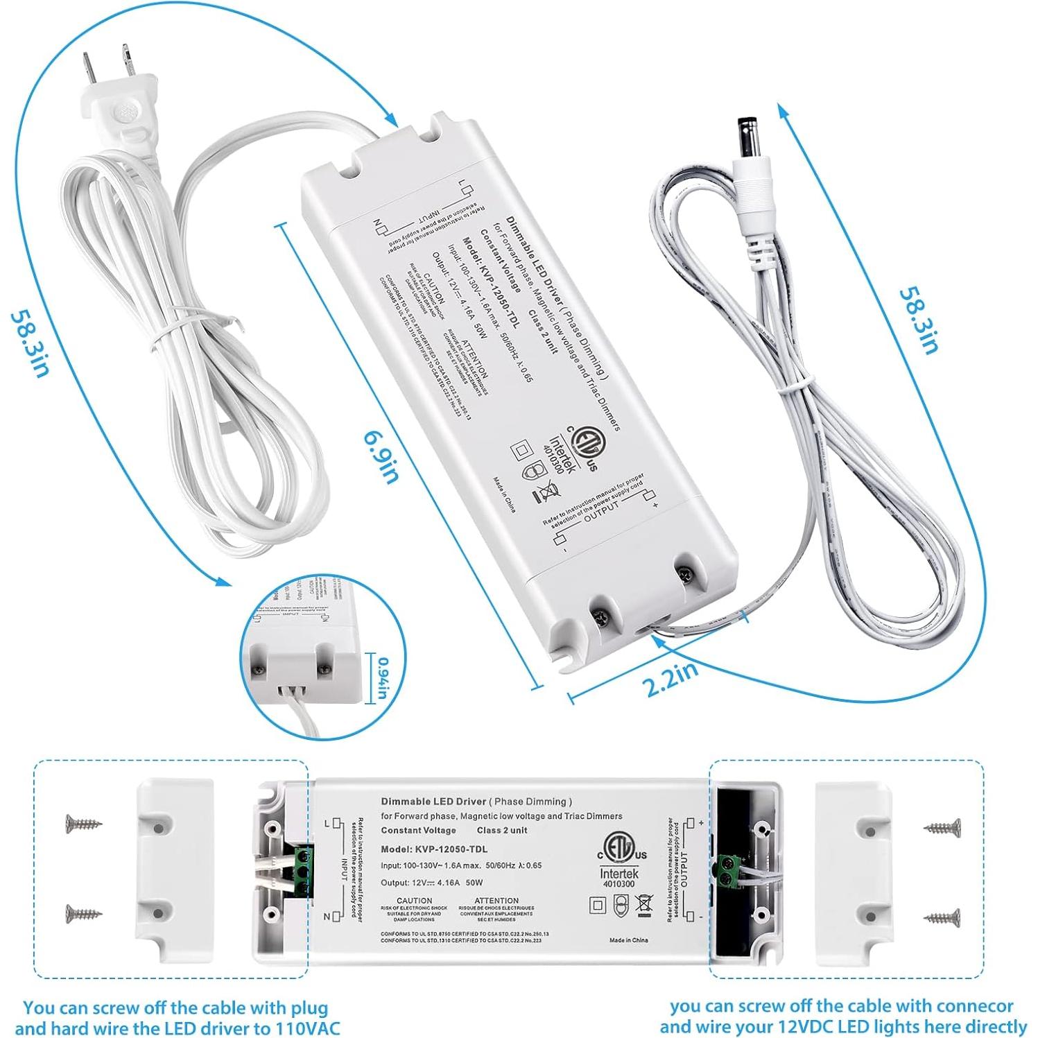 Kit de Iluminación LED Bajo Gabinete Litever 35W Luz Diurna 5000K