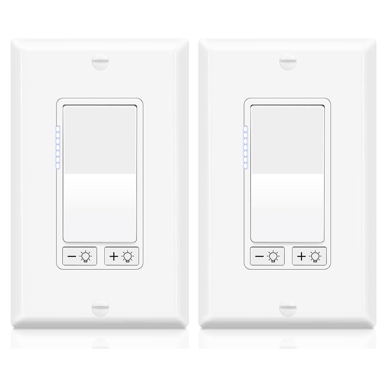Interruptor Regulador de Luz Greencycle 2 Pack 300W LED/CFL