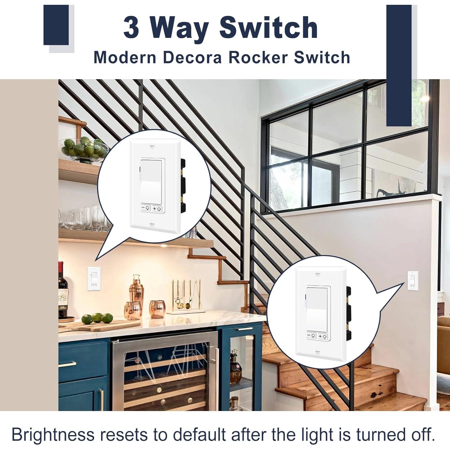 Interruptor Regulador de Luz Greencycle 2 Pack 300W LED/CFL