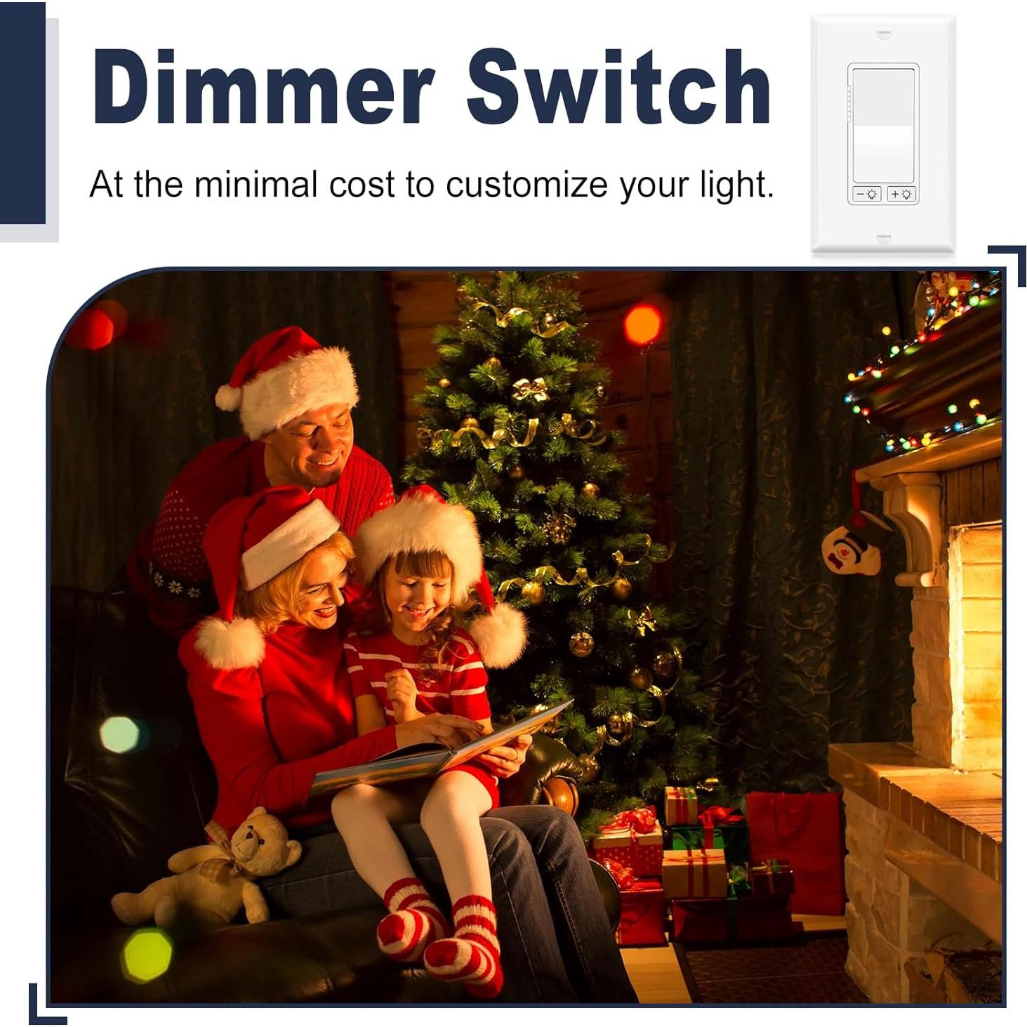 Interruptor Regulador de Luz Greencycle 2 Pack 300W LED/CFL