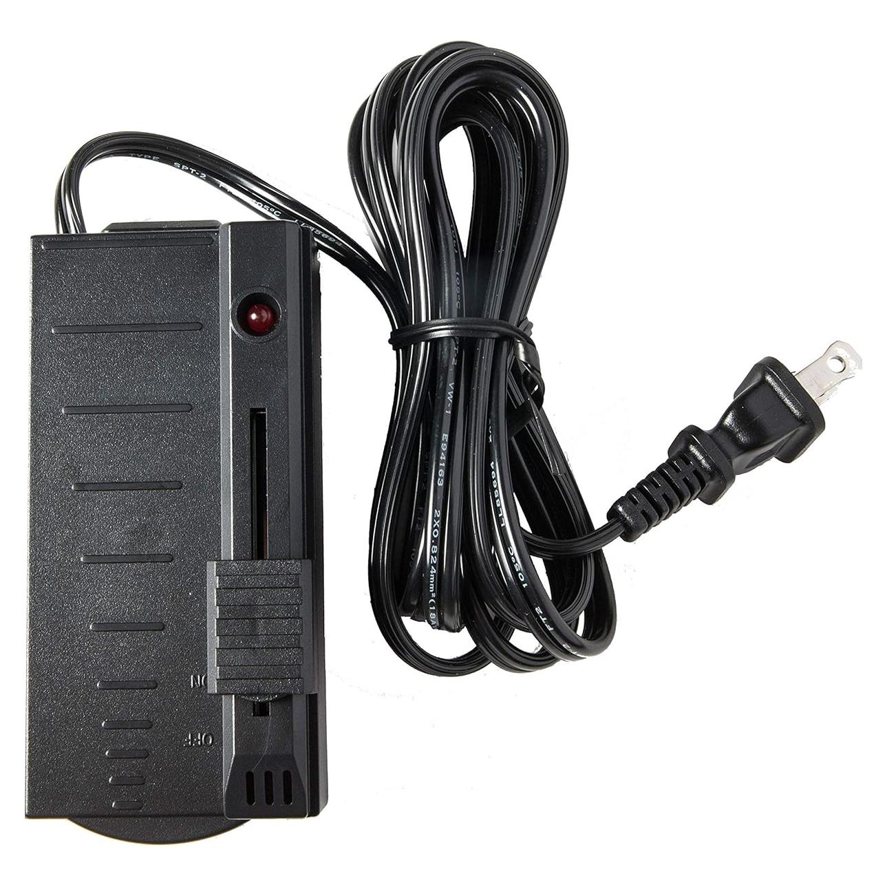 Atenuador Deslizante Hometown 500W Negro con Luz Indicadora