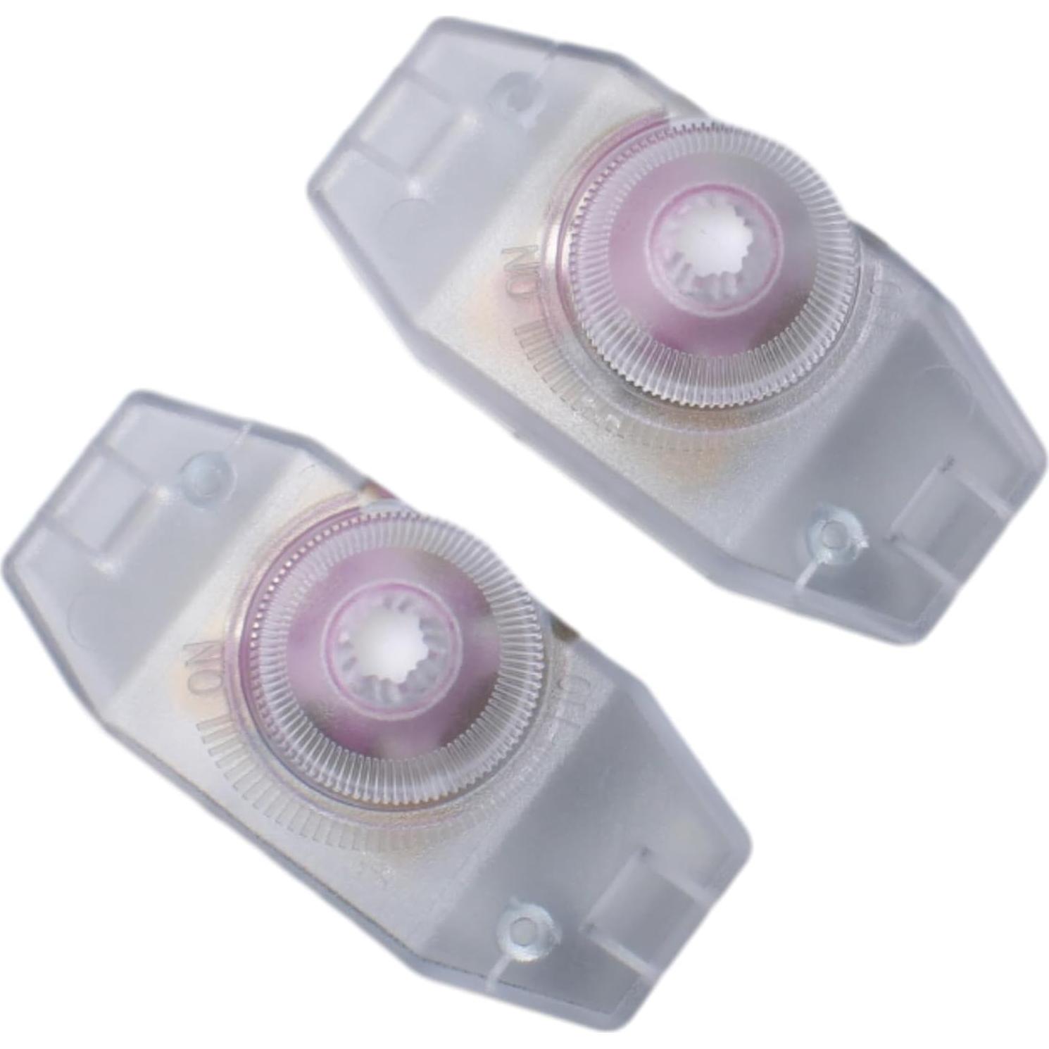 Interruptor Regulador de Luz OZXNO 2pcs 110V 2A Transparente