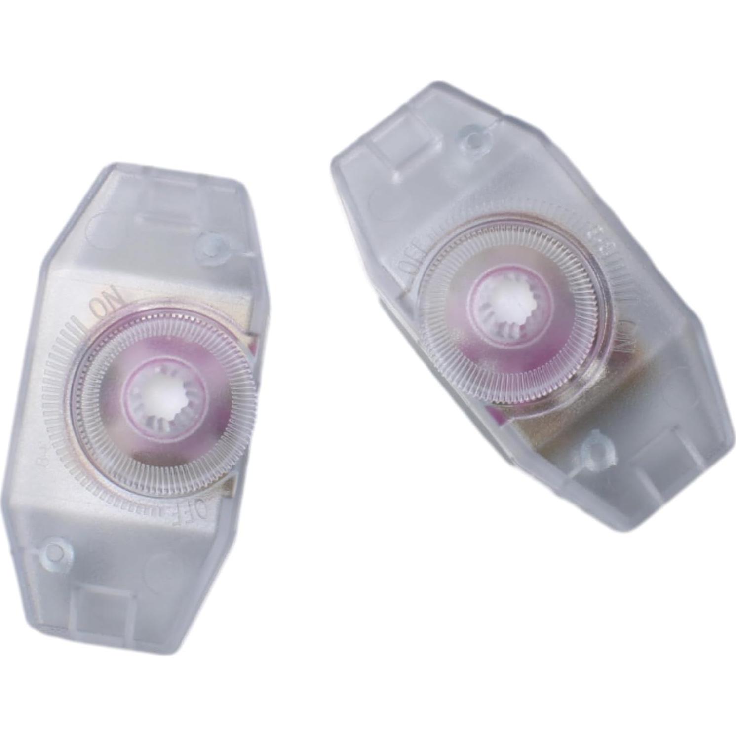 Interruptor Regulador de Luz OZXNO 2pcs 110V 2A Transparente
