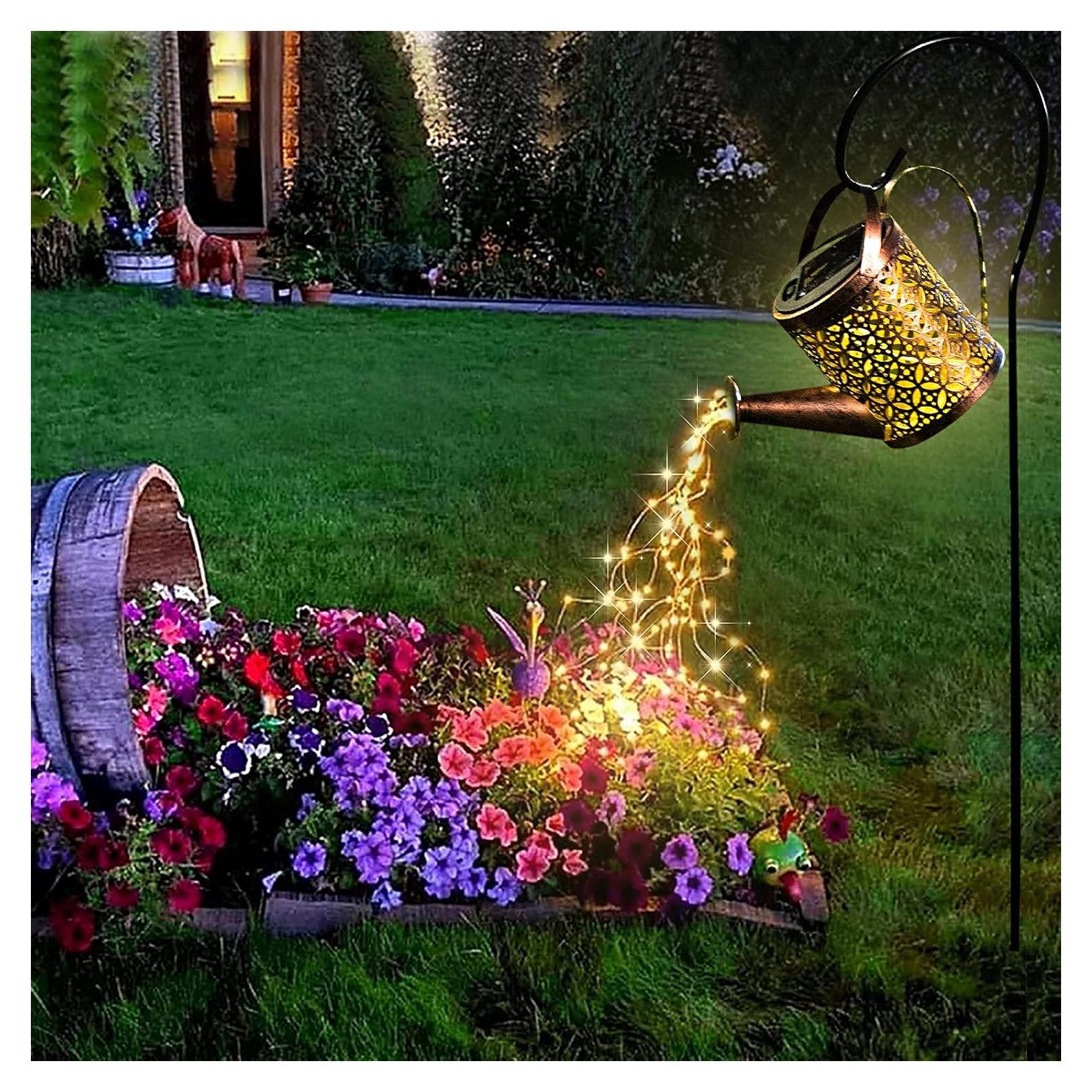 Linterna Colgante Solar Udreem para Jardín, 17.78 cm, Impermeable