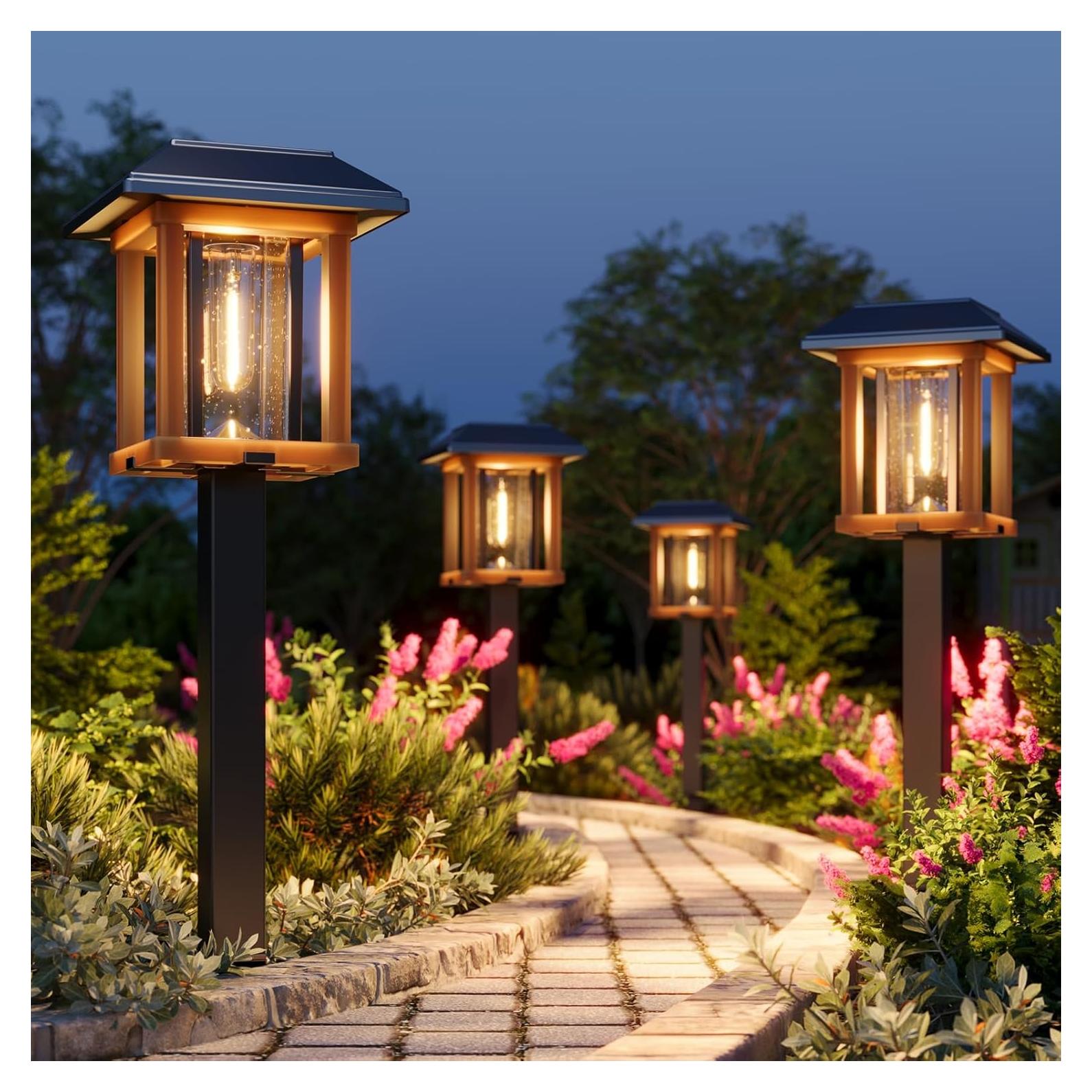 Luces de Camino Solares XMCOSY+ LED 25 LM IP65 Doble Tono