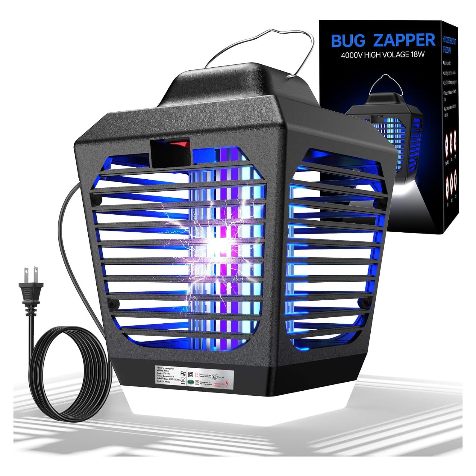 Zapper de Insectos New Fi g2 con Luz LED y Alta Tensión
