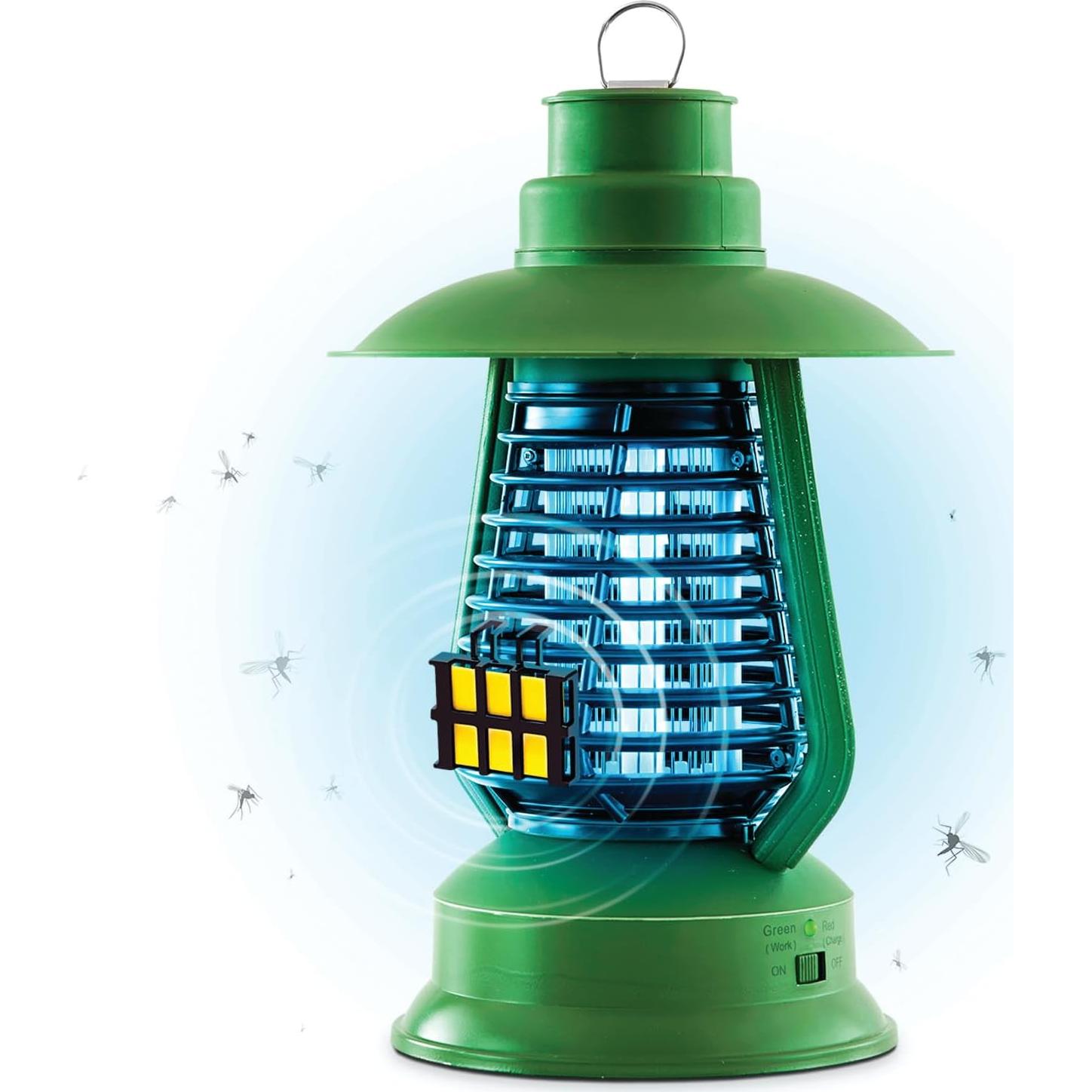 Linterna Zapper de Insectos Black Flag BZC-100 Verde 2000V