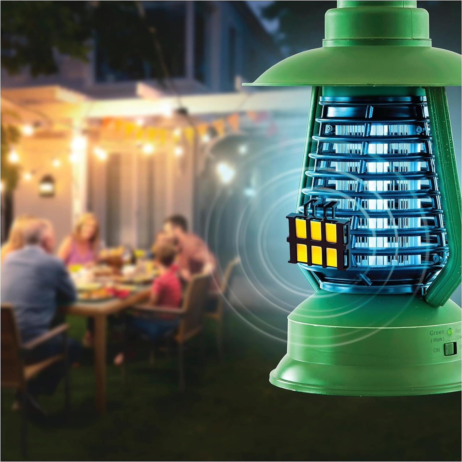 Linterna Zapper de Insectos Black Flag BZC-100 Verde 2000V