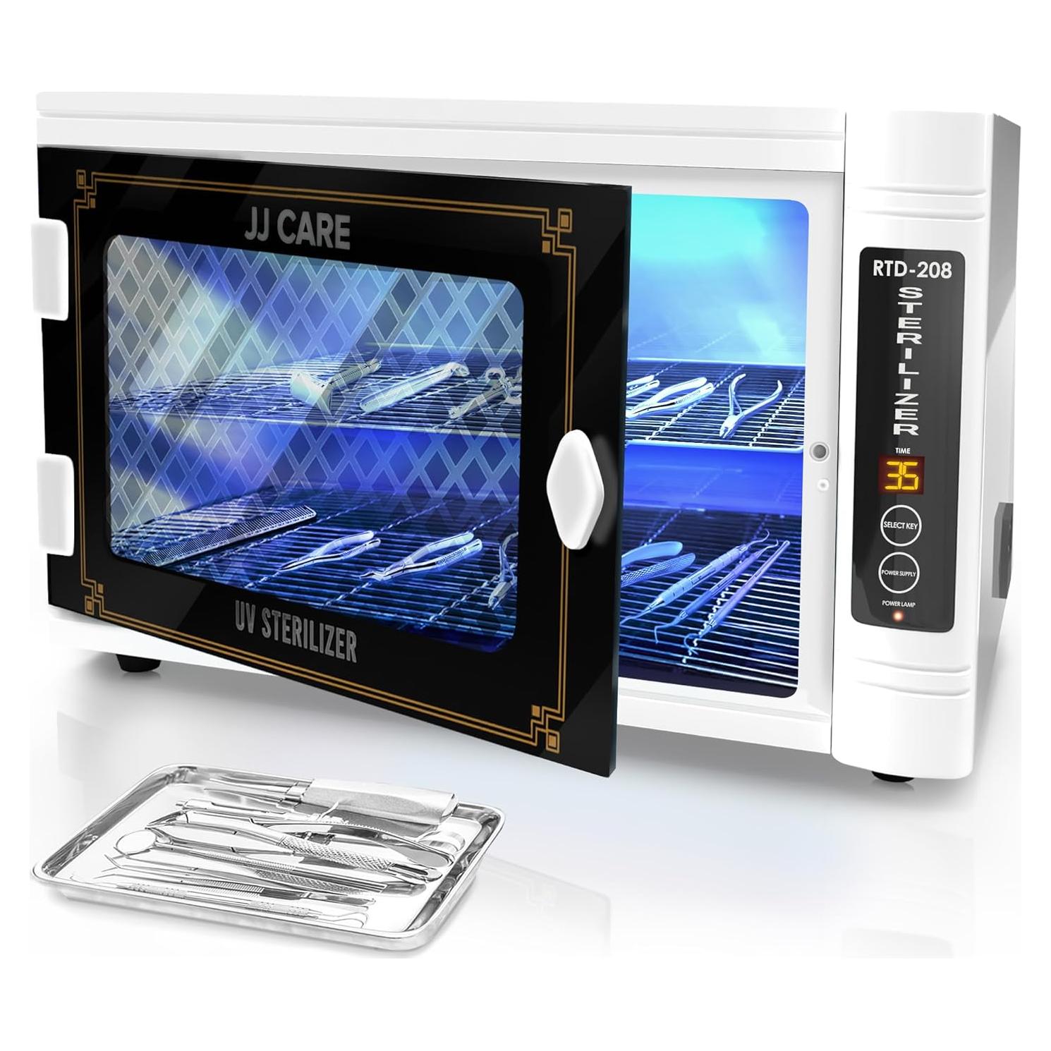 Gabinete Desinfectante UV JJ CARE 8L con Temporizador LED