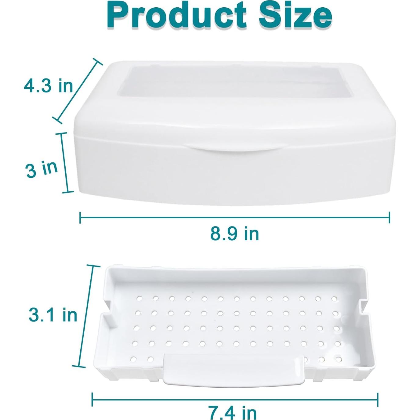Caja Esterilizadora de Herramientas de Uñas TOPCOMWW 23x12cm