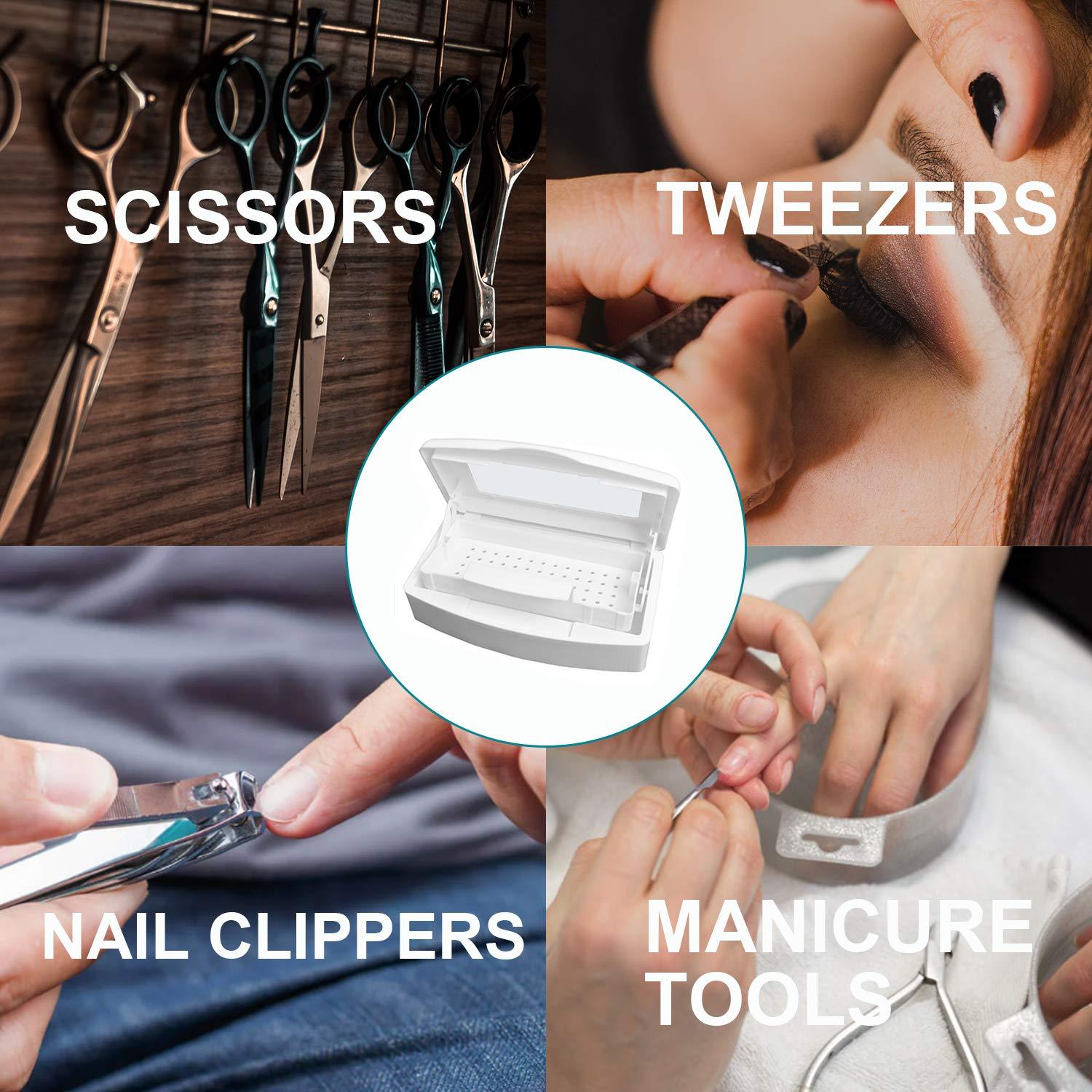 Caja Esterilizadora de Herramientas de Uñas TOPCOMWW 23x12cm